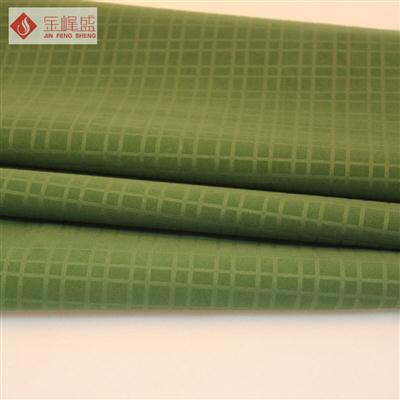 绿色压花植绒布（C6-404192)