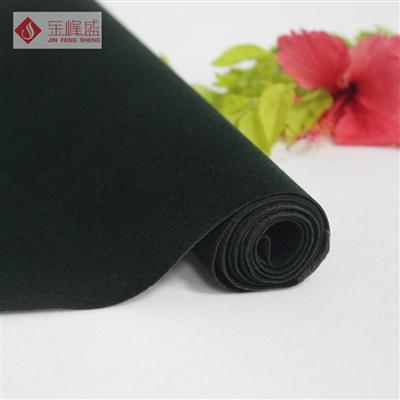 绿色水刺短毛植绒布（C1-911161）